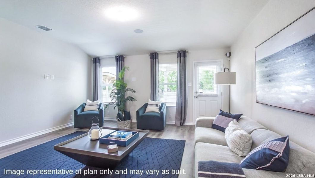 Furnished interior view inside a new home in Steele Creek, Cibolo (Image 11).