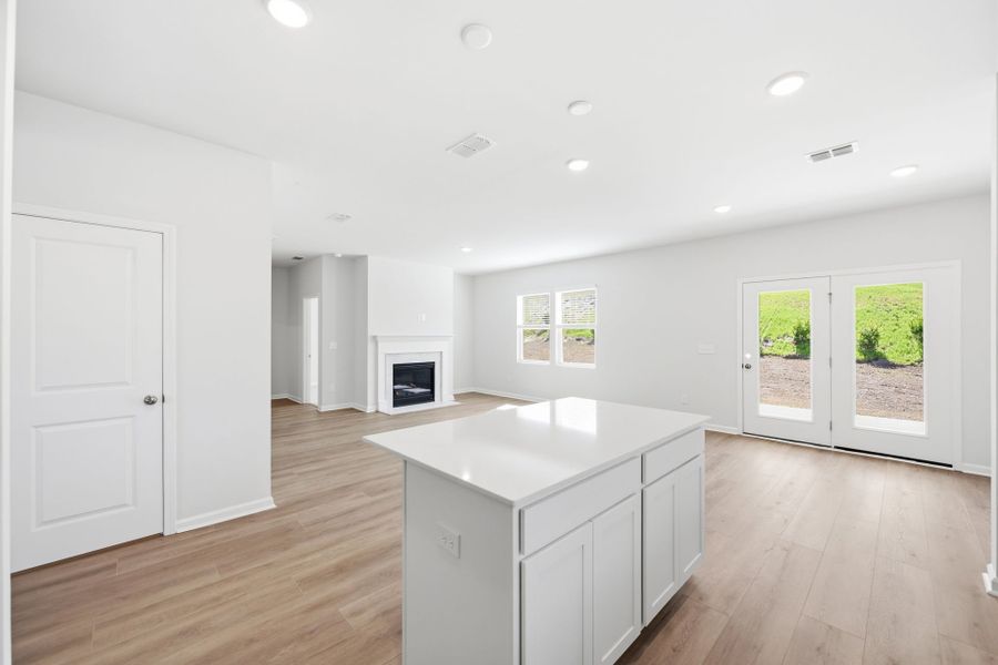 Furnished interior view inside a new home in Grand Arbor, Blythewood (Image 8).
