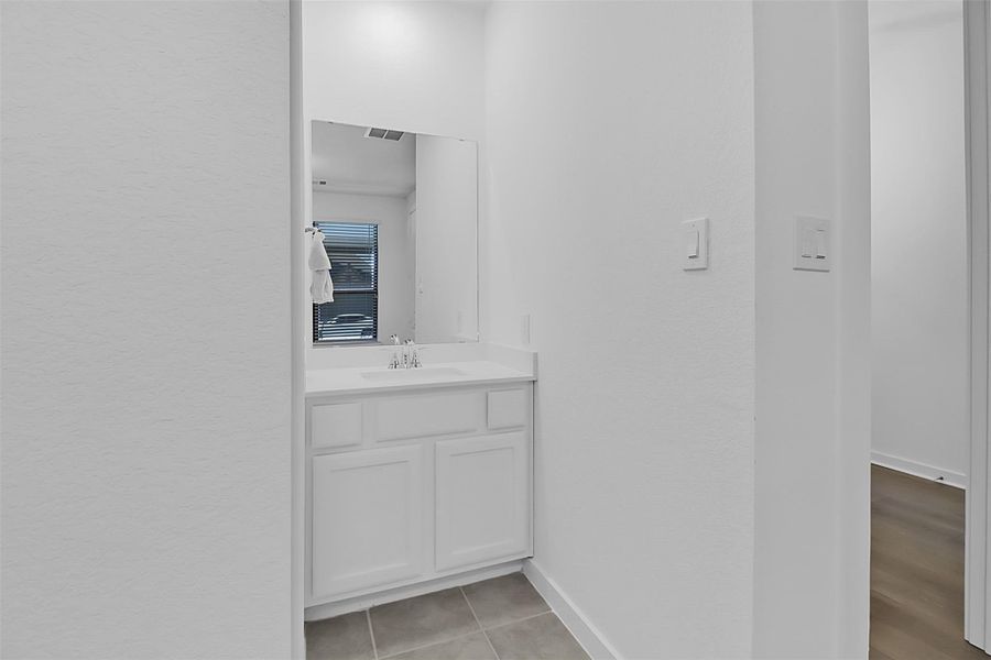 Vanity off bathroom #2