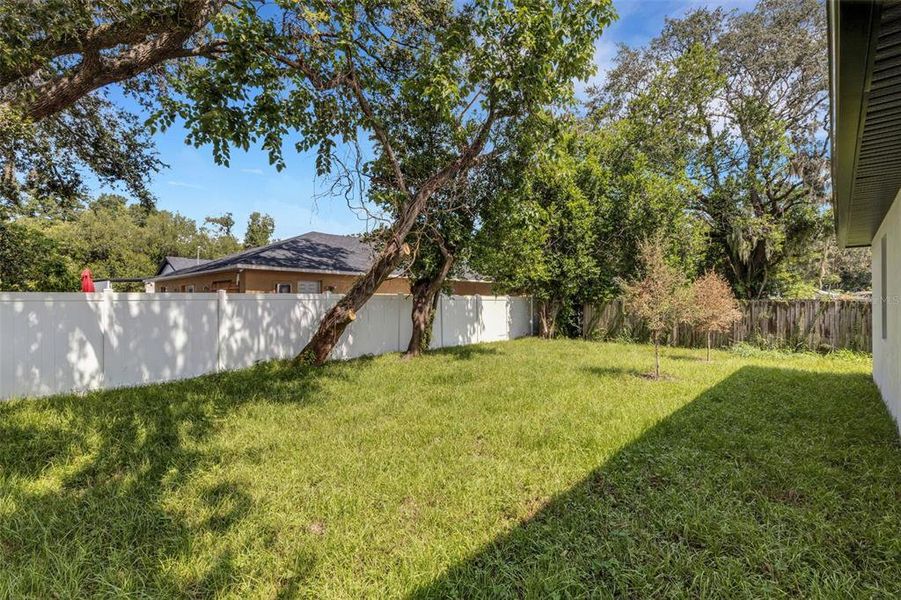 Backyard big enough for a POOL!