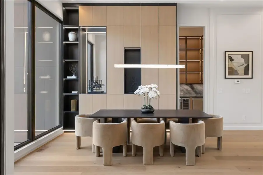 Furnished interior view inside a new home in , Marietta (Image 34).