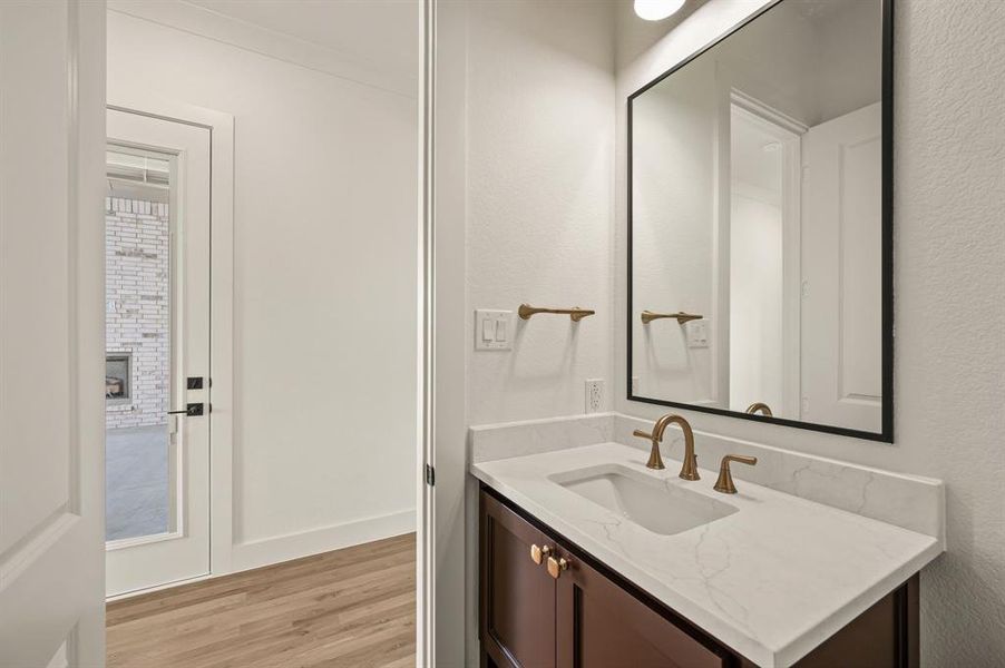 Furnished interior view inside a new home in NorthGlen, Haslet (Image 6).