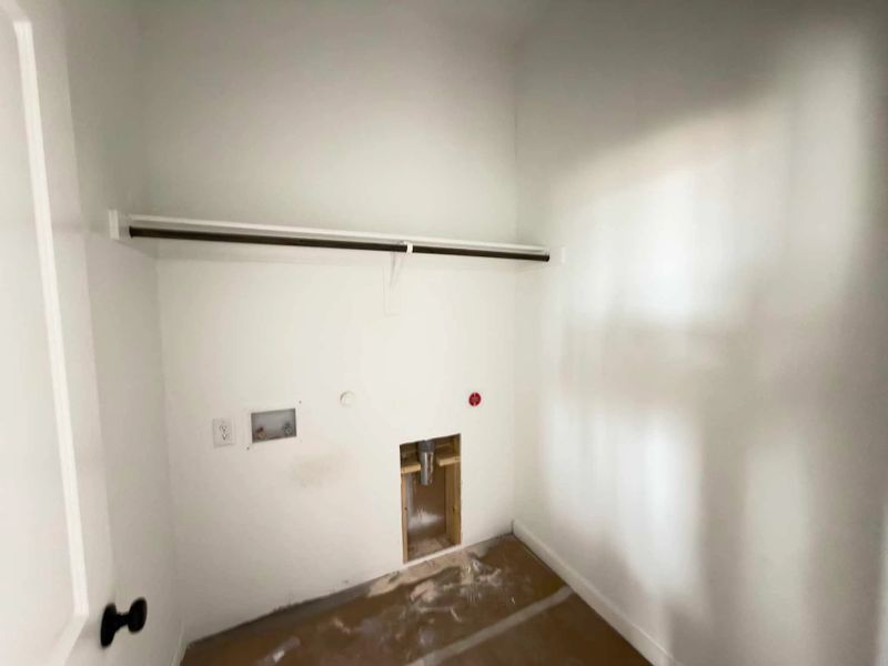 Utility Room Construction Progress