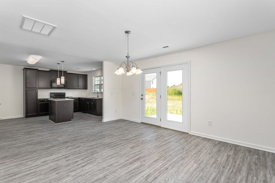 Representative furnished interior of a home built from the Vermont by Keystone Homes NC in The Wilcox, Greensboro (Image 15).