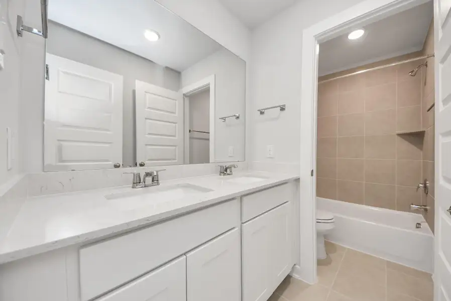 Furnished interior view inside a new home in The Villages at WestPointe, Dayton (Image 10).