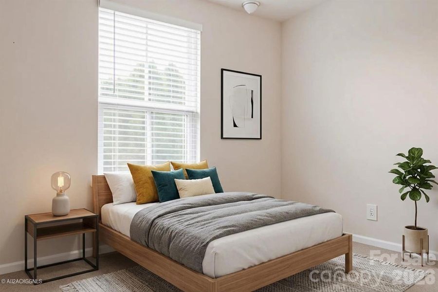 Furnished interior view inside a new home in , Charlotte (Image 19).