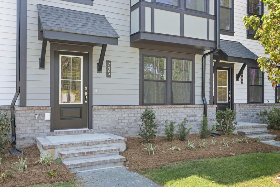 Exterior details and patio area of a home in Nexton, Summerville (Image 4).