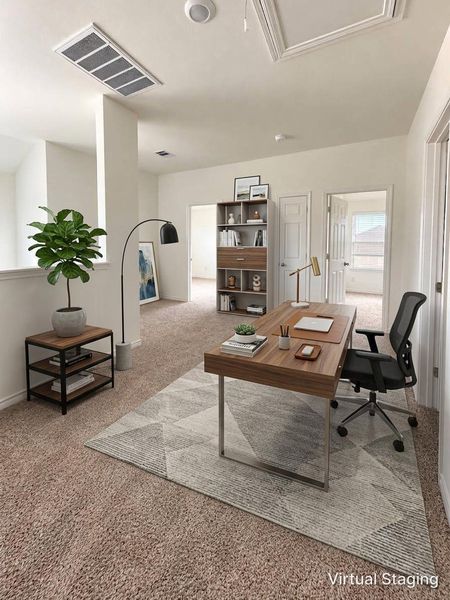 Furnished interior view inside a new home in , Dayton (Image 5).