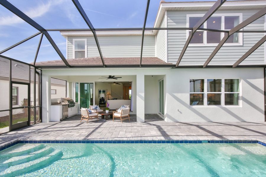 Representative exterior details of a home built from the Artistry by Neal Communities in Palm Grove, Bradenton (Image 35).