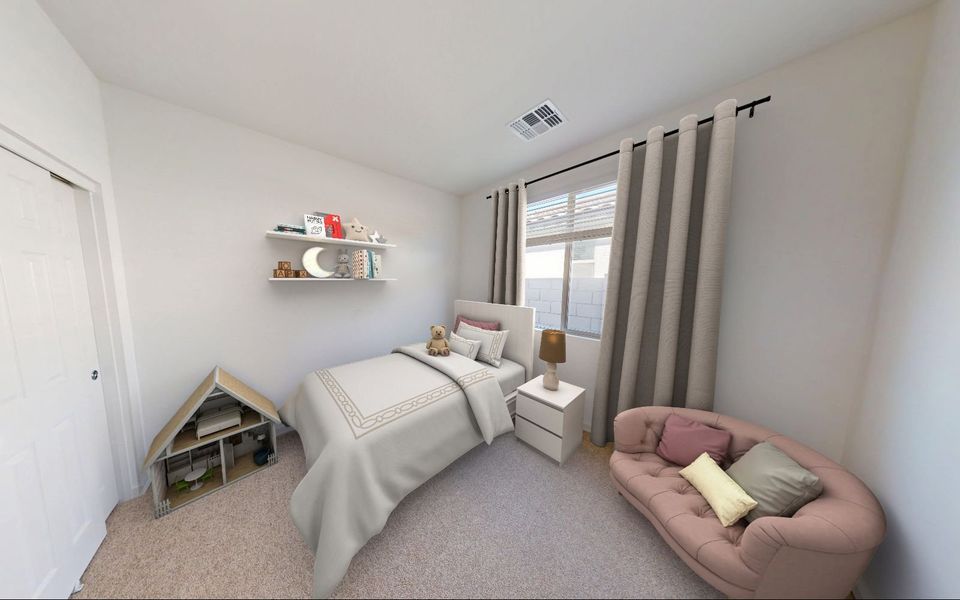Representative furnished interior of a home built from the Marigold by Brookfield Residential in Blossom Rock, Apache Junction (Image 6). Representative furnished interior of a home built from the Marigold by Brookfield Residential in Blossom Rock, Apache Junction (Image 6).