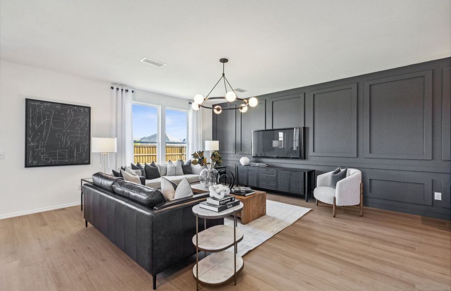 Furnished interior view inside a new home in Clearhaven, Princeton (Image 14).