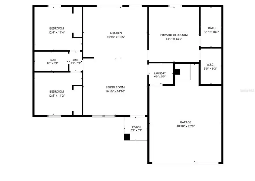 2D floor plan layout of this home in , Ocala, FL (Image 4).