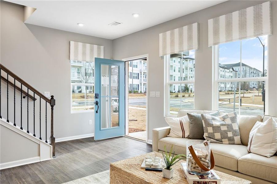 Furnished interior view inside a new home in Waverly at Buice Lake, Acworth (Image 20).