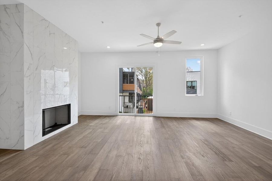 Spacious, unfurnished interior of a new home in , Decatur (Image 52).