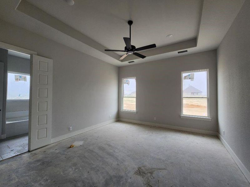 In-progress construction of a new home in Rocky Top, Krum, TX (Image 13).