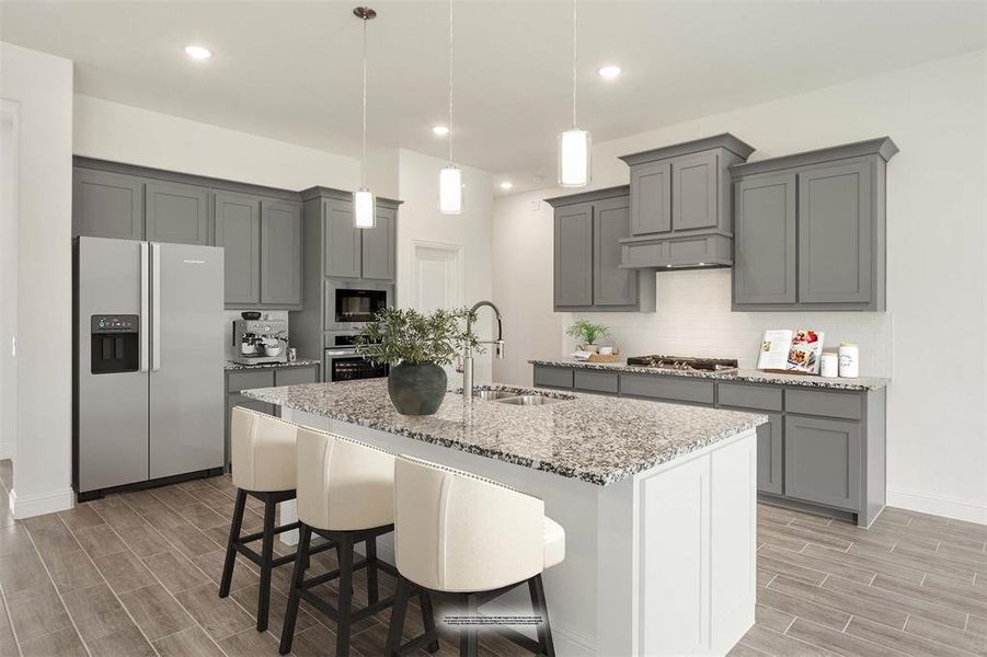 Furnished interior view inside a new home in Somerset, Venus (Image 7).