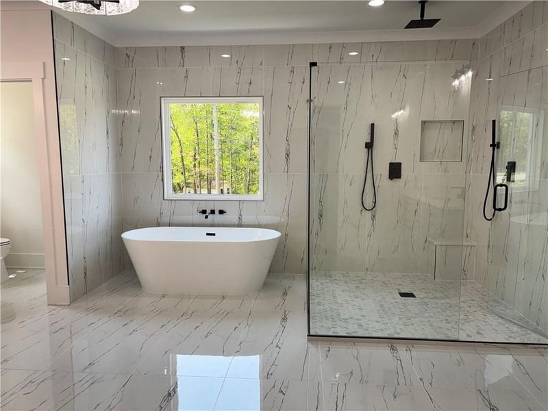 Furnished interior view inside a new home in , Buford (Image 17).