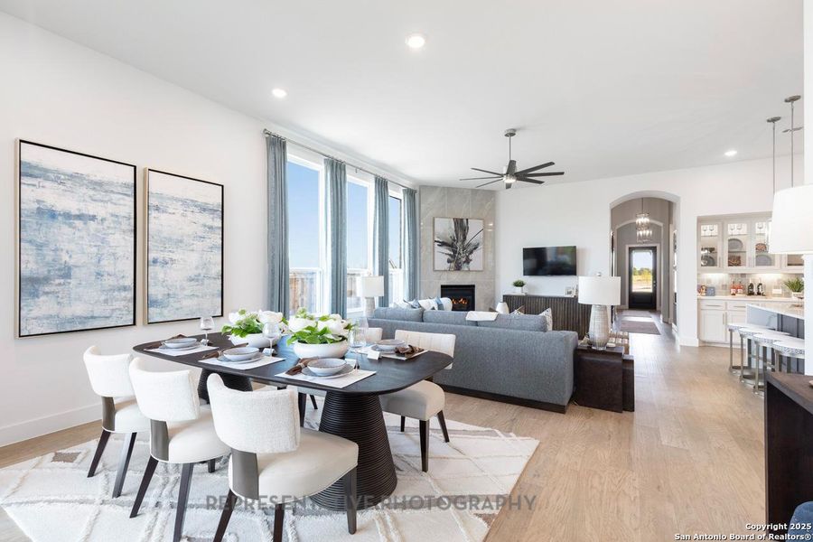 Furnished interior view inside a new home in Alsatian Oaks: 50ft. lots, Castroville (Image 16). Furnished interior view inside a new home in Alsatian Oaks: 50ft. lots, Castroville (Image 16).