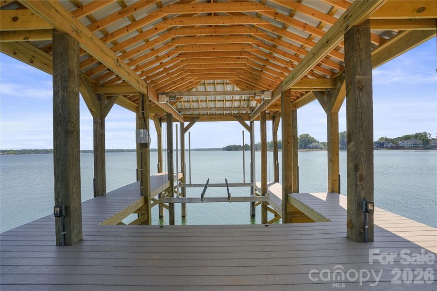 New Covered Dock