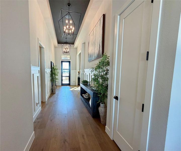 Furnished interior view inside a new home in Pecan Square: 100ft. lots, Northlake (Image 13). Furnished interior view inside a new home in Pecan Square: 100ft. lots, Northlake (Image 13).