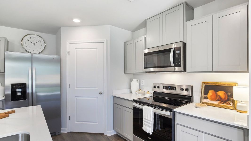 Furnished interior view inside a new home in Parkside Point, Portland (Image 21).