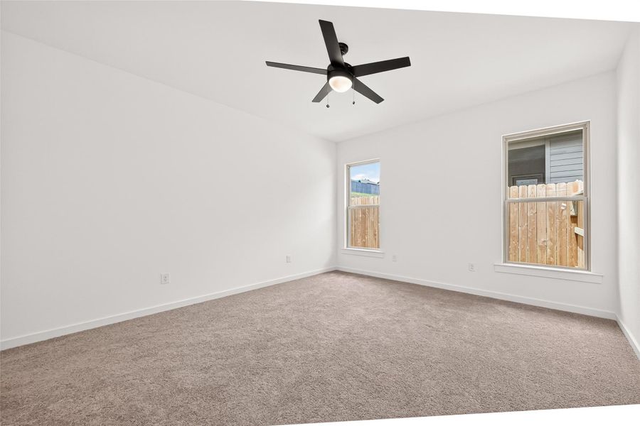 Spacious, unfurnished interior of a new home in Mostyn Springs, Magnolia (Image 27). Spacious, unfurnished interior of a new home in Mostyn Springs, Magnolia (Image 27).