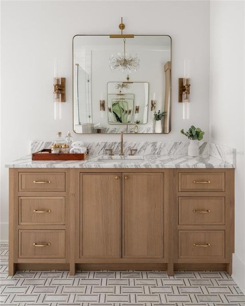 Furnished interior view inside a new home in , Tampa (Image 7).