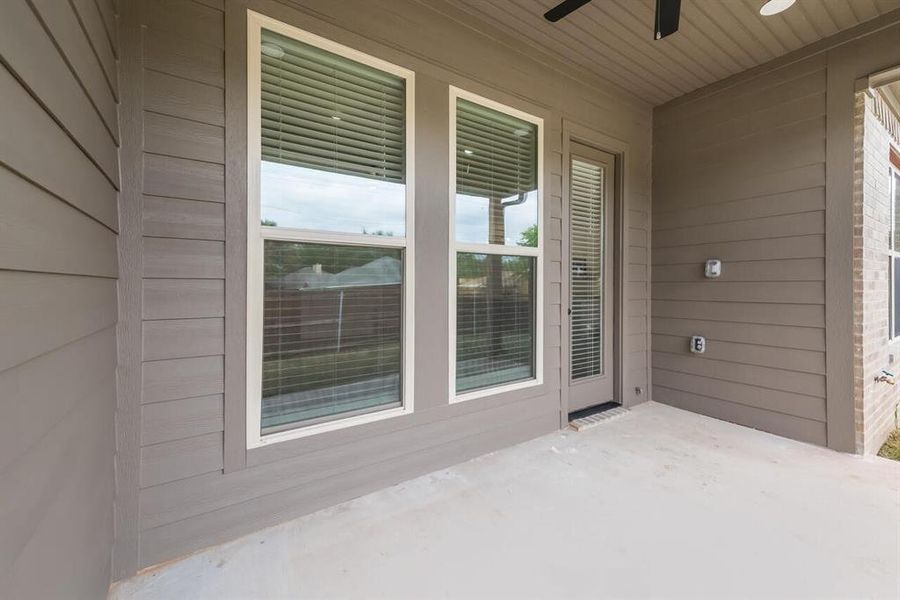 Exterior details and patio area of a home in , Hewitt (Image 20). Exterior details and patio area of a home in , Hewitt (Image 20).