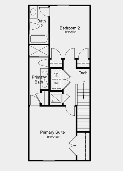 2D floor plan layout for the Iris by Taylor Morrison in Southloch, Mount Dora, FL (Image 4). 2D floor plan layout for the Iris by Taylor Morrison in Southloch, Mount Dora, FL (Image 4).