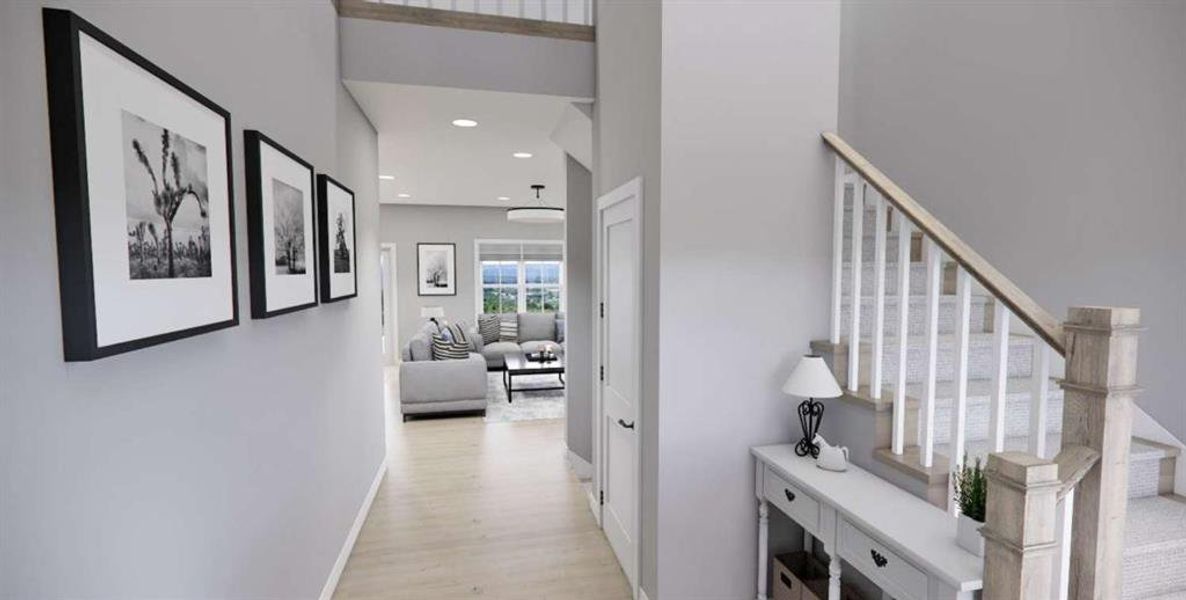 Furnished interior view inside a new home in , Carrollton (Image 15).