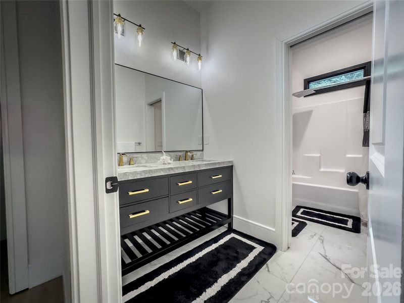 Furnished interior view inside a new home in , Hickory (Image 31).