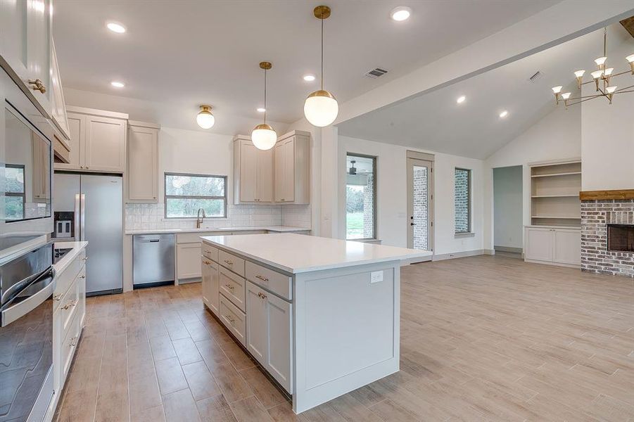 Furnished interior view inside a new home in , Poolville (Image 12).
