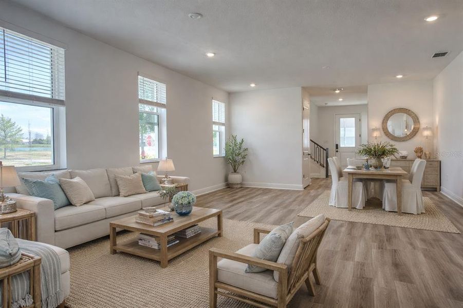 Furnished interior view inside a new home in SeaFlower, Bradenton (Image 6).