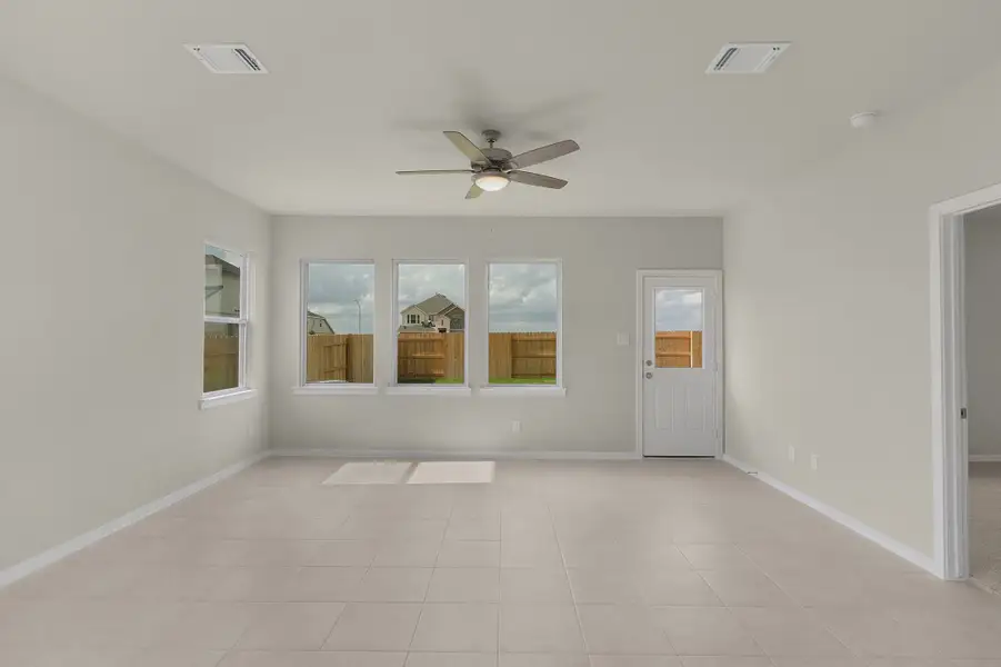 Representative unfurnished interior of a home built from the Sofia by Chesmar Homes in Briarwood, Elgin (Image 6). Representative unfurnished interior of a home built from the Sofia by Chesmar Homes in Briarwood, Elgin (Image 6).