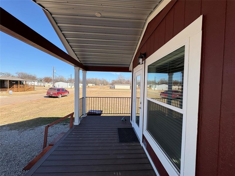 Exterior details and patio area of a home in , Quitman (Image 23).