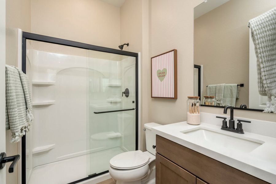 Representative furnished interior of a home built from the Falcon by Risewell Homes in Citrus Park, Goodyear (Image 16).