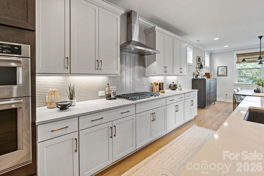 Furnished interior view inside a new home in Amara Chase, Huntersville (Image 5).
