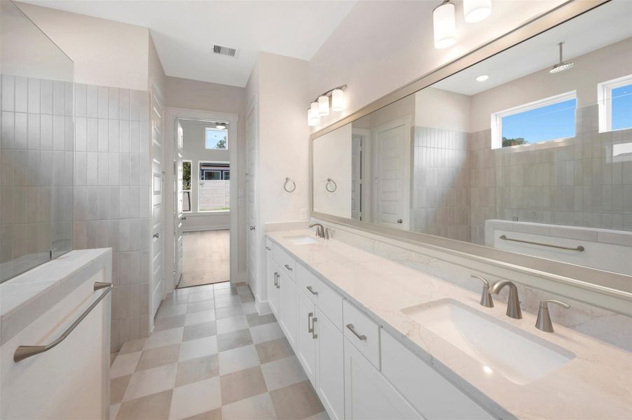 Furnished interior view inside a new home in Two Step Farm - Enclave Collection, Montgomery (Image 12).