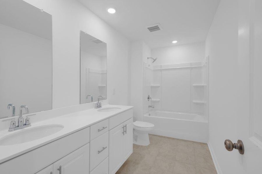 Furnished interior view inside a new home in Falls Creek, Flowery Branch (Image 9).