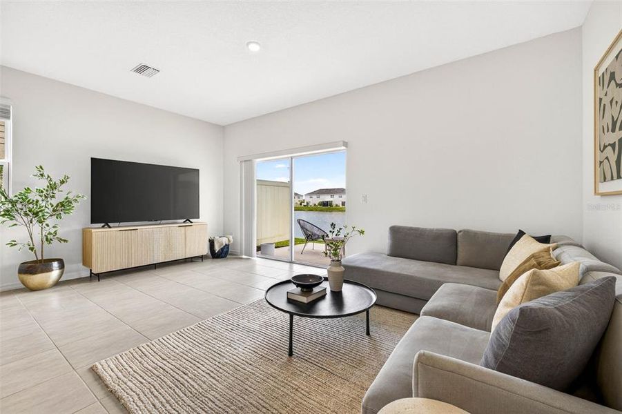 Furnished interior view inside a new home in , Wesley Chapel (Image 13). Furnished interior view inside a new home in , Wesley Chapel (Image 13).