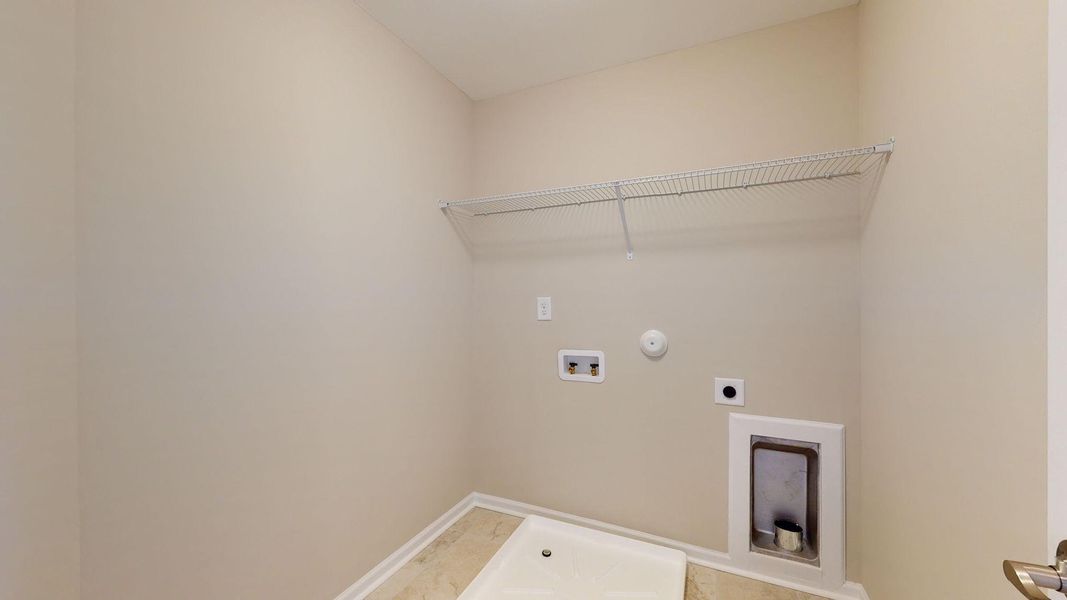 Representative unfurnished interior of a home built from the Jacob A by JC Jackson Homes,LLC in Heritage Pointe, Newport (Image 18).
