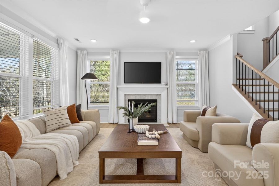Furnished interior view inside a new home in , Rock Hill (Image 14).