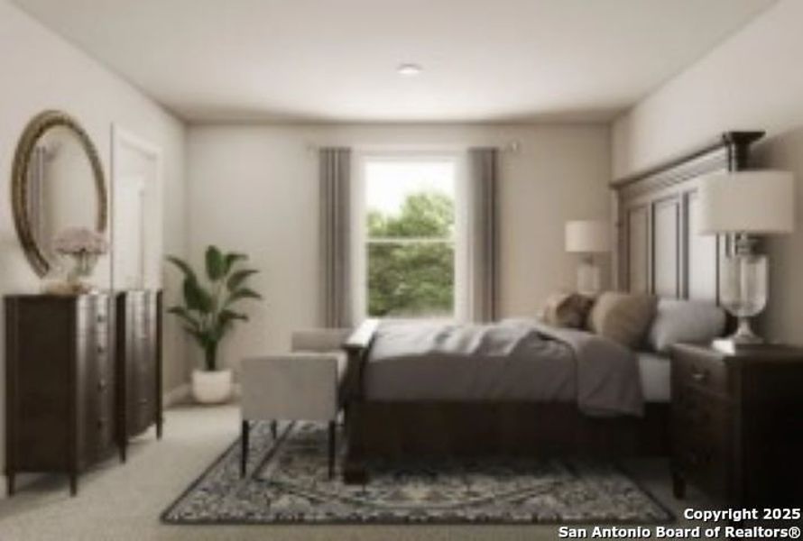 Furnished interior view inside a new home in Las Colinas, Kenedy (Image 8).