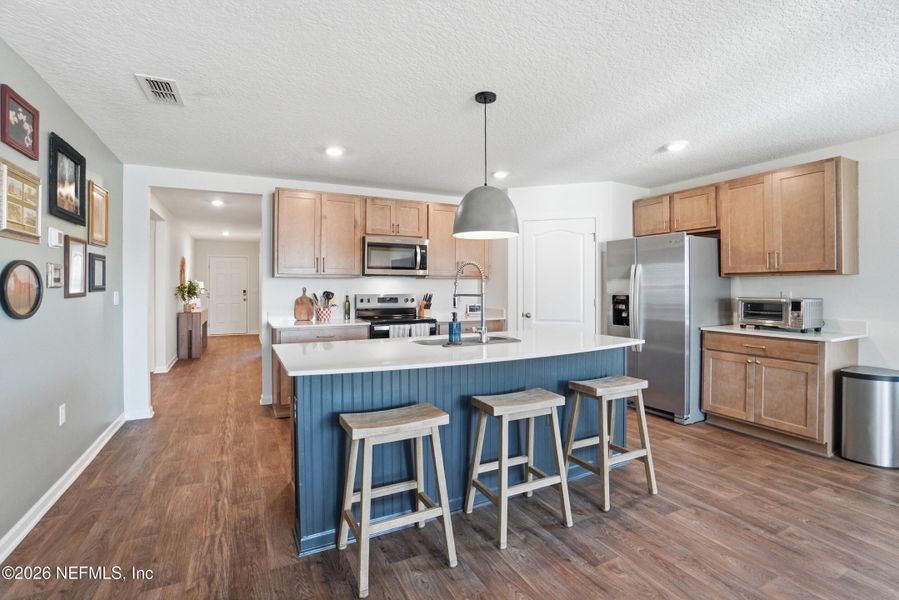 Furnished interior view inside a new home in , Jacksonville (Image 6).