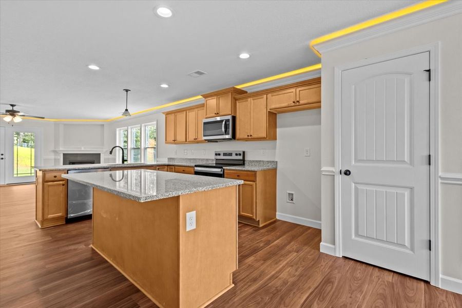 Representative furnished interior of a home built from the Ridge by Enchanted Homes in Ballentine Ridge, Lyman (Image 7).