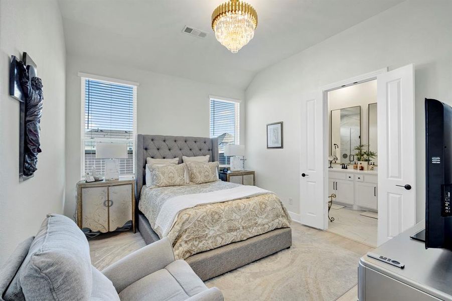 Furnished interior view inside a new home in , Midlothian (Image 26).