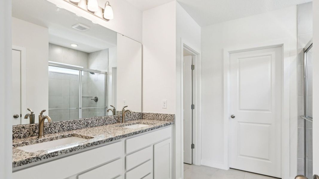 Representative furnished interior of a home built from the Baker by DRB Homes in Granary Park, Green Cove Springs (Image 25).