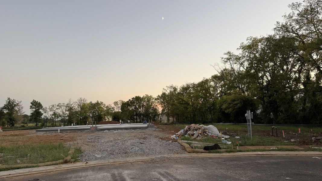 Site preparation for new homesites in Robinson Meadows, Murfreesboro (Image 3).