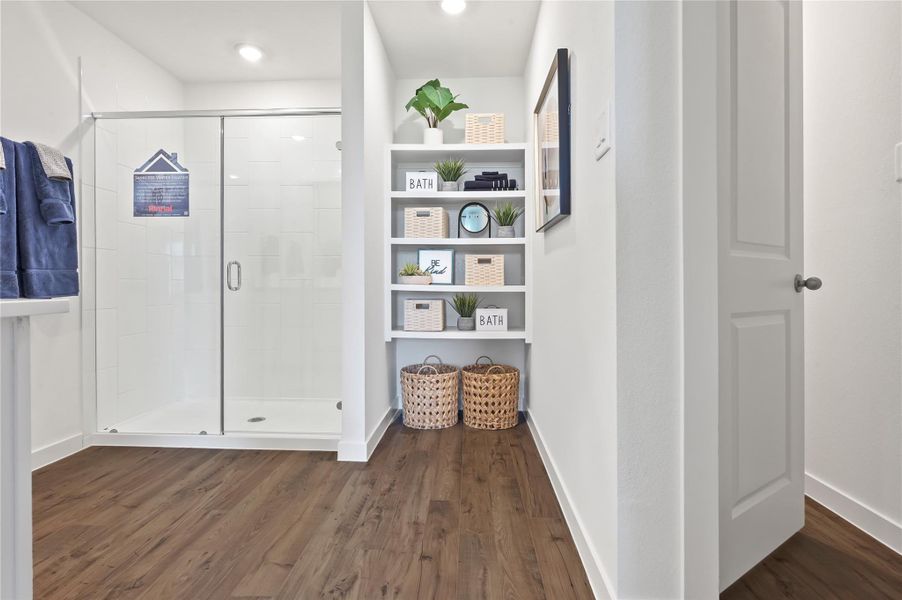 Furnished interior view inside a new home in August Trails, Needville (Image 10).