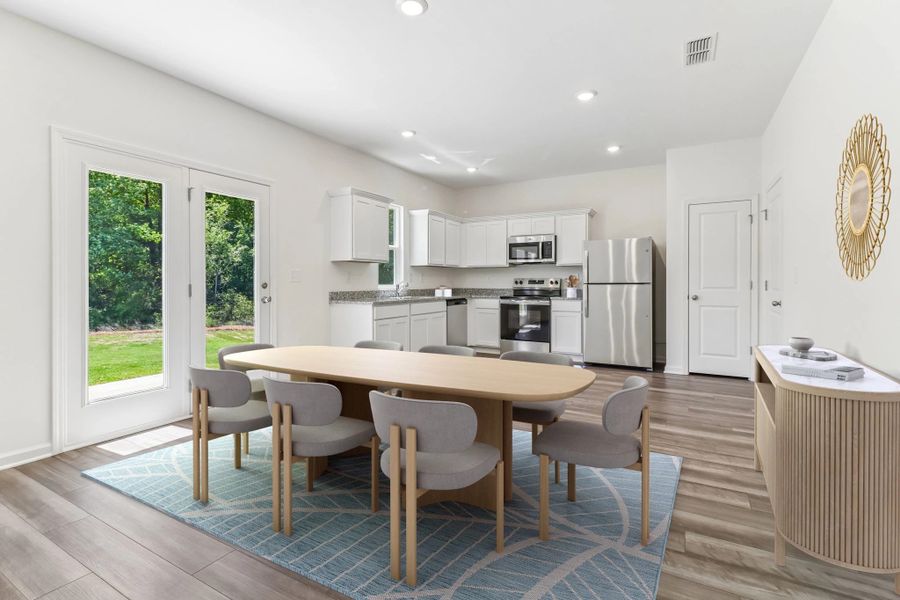 Representative furnished interior of a home built from the Copernicus by Starlight Homes in Crescent Pointe, Carrollton (Image 5).